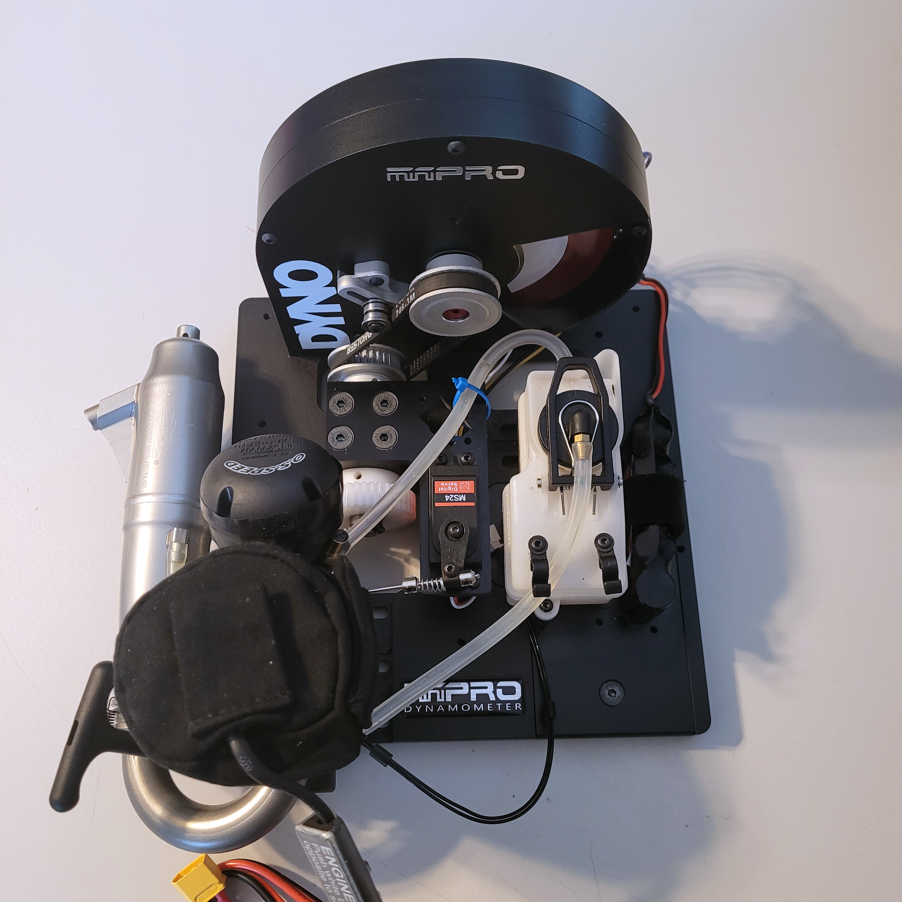 R/C Car Inertia Engine Dyno